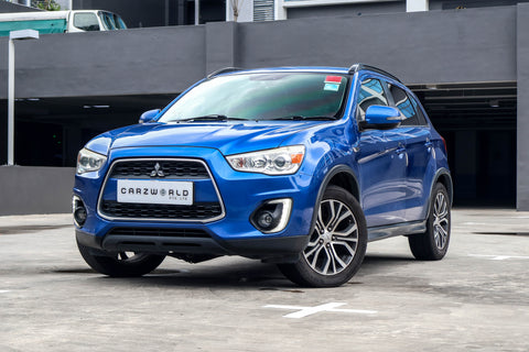 2015 USED MITSUBISHI ASX 2.0 CVT ABS D/AIRBAG 2WD JMFXTGA2WFZC10519 SNV3042C/SGC7888K