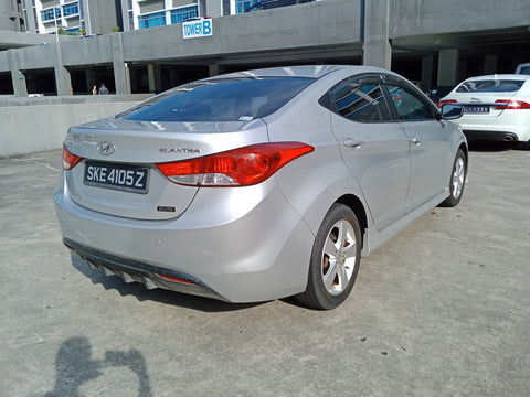 2012 USED HYUNDAI ELANTRA KMHDH41CMCU442682 SKE4105Z