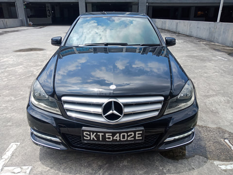 2012 USED MERCEDES BENZ C180 K WDD2040452A715376 SKT5402E