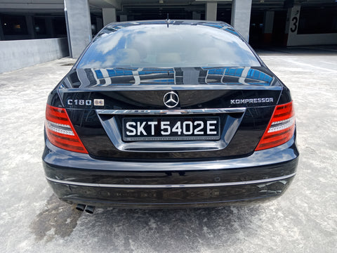 2012 USED MERCEDES BENZ C180 K WDD2040452A715376 SKT5402E